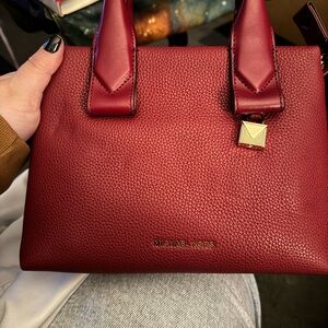 Michael Kors Deep Red Shoulder Bag